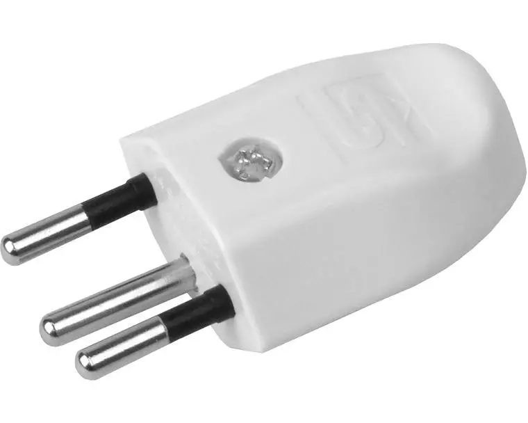 STEFFEN Montagestecker T12 Weiss teilisoliert