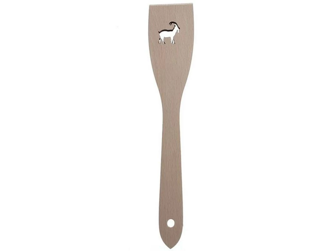 creanorm Pfannenwender Steinbock 1 Stück, Braun