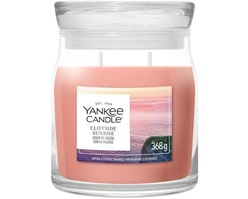 Yankee Candle Signature Duftkerze Cliffside Sunrise Signature Medium Jar