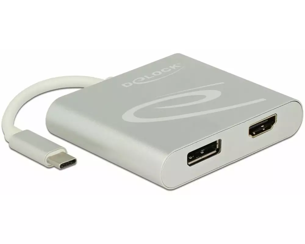 Delock Multiadapter 4K, 30 Hz USB Type-C - HDMI/DisplayPort
