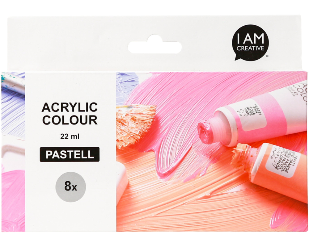 I AM CREATIVE Acryl Set 8x22ml 2001.81 Pastell