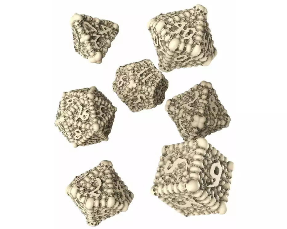 Q Workshop RPG-Würfelset Dice Macabre Set 7 Stk.