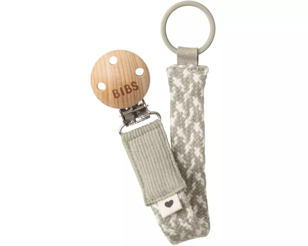 Bibs Nuggikette geflochten Sand/Ivory