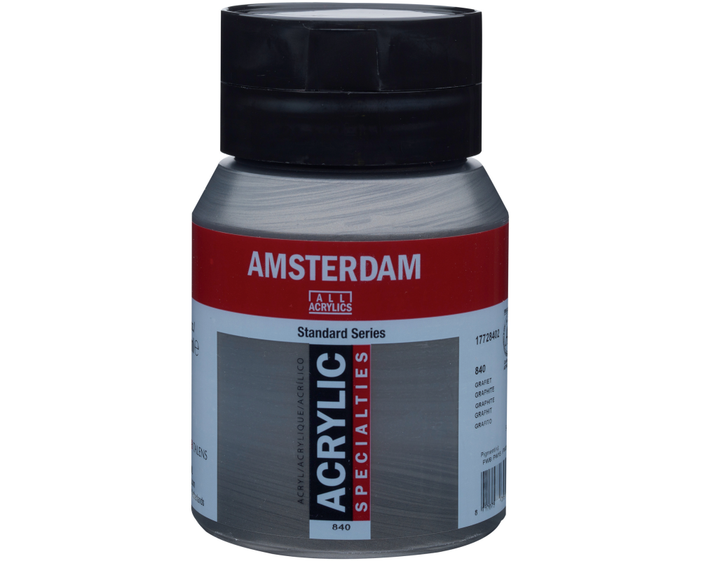 AMSTERDAM Acrylfarbe 500ml 17728402 graphit 840