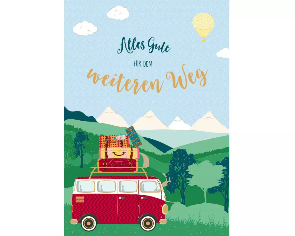 ABC Glückwunschkarte Abschied/Ruhestand A4