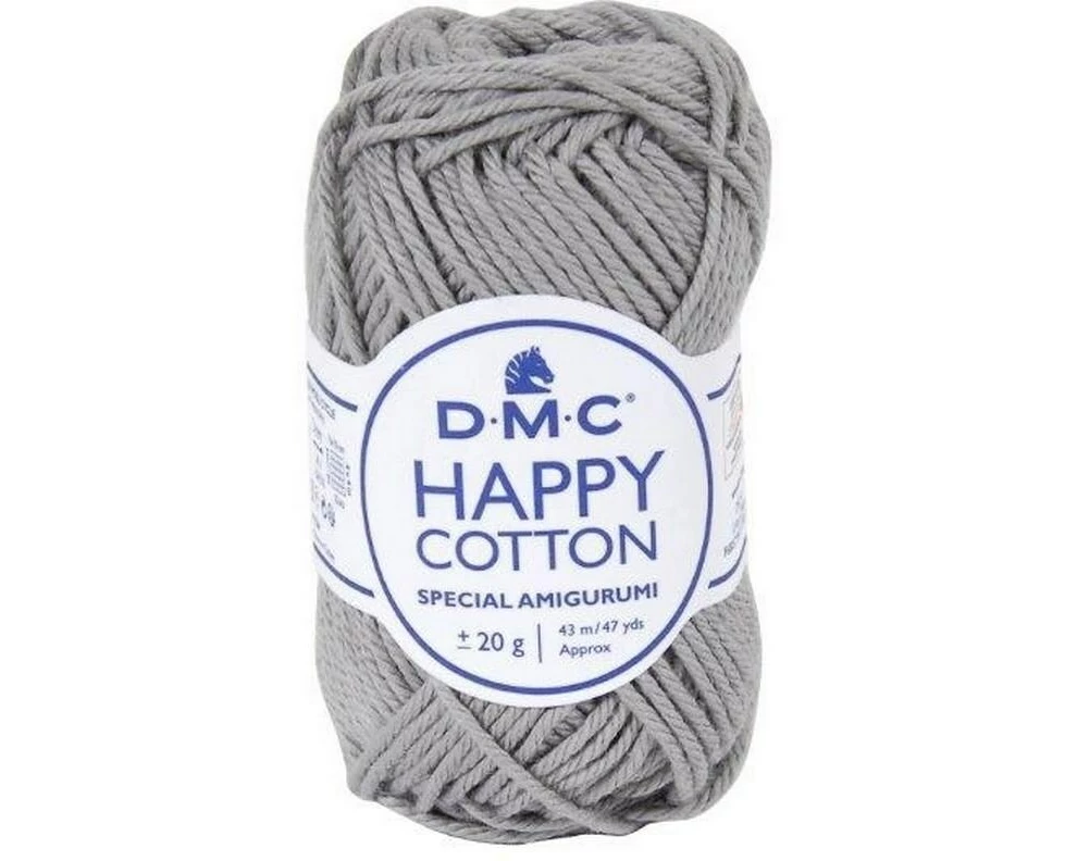 DMC Baumwollgarn Natura Happy Cotton Hellgrau