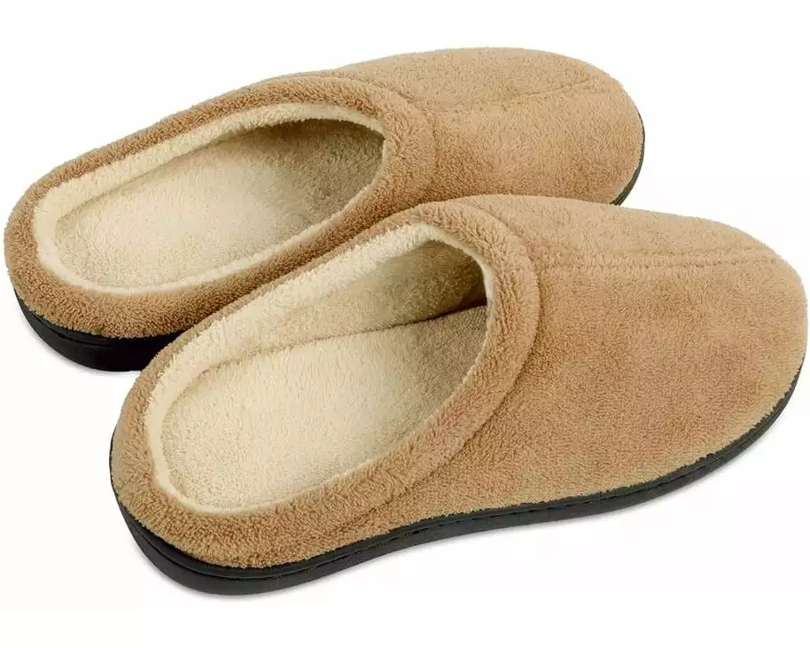 VITALmaxx Komfort-Slipper Hellbraun, 39/40