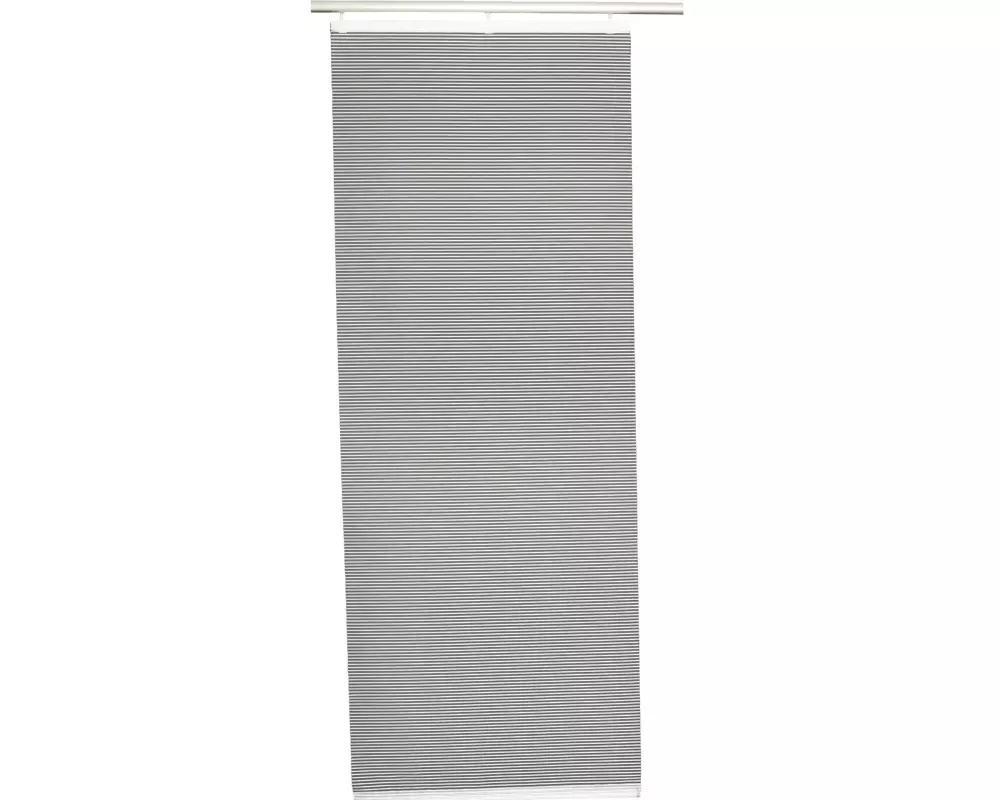 Hubatka Flächenvorhang Uni 60 cm x 240 cm, Weiss