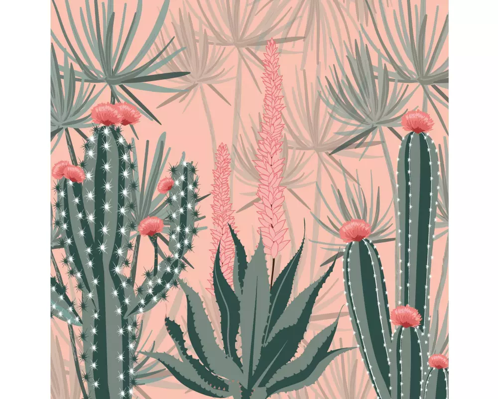 Paper + Design Papierservietten Cacti dunes 33 cm x 33 cm, 20 Stück