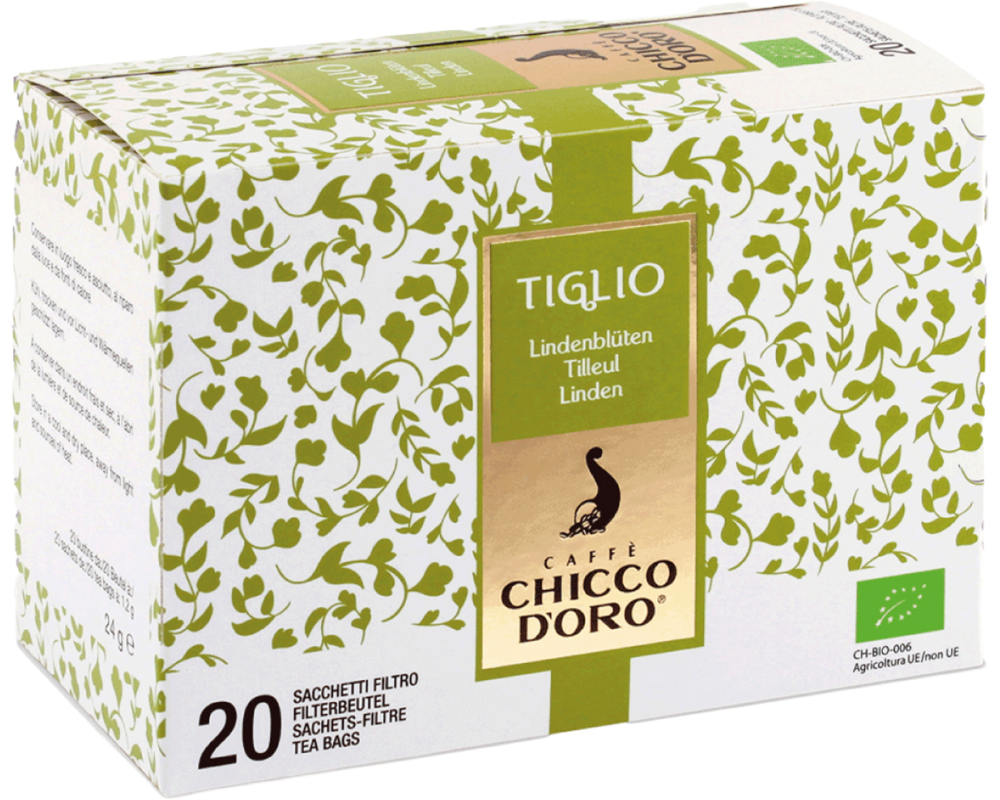 CHICCO D'ORO Bio-Lindenblütentee 900942 1.2g, 20 Stk.