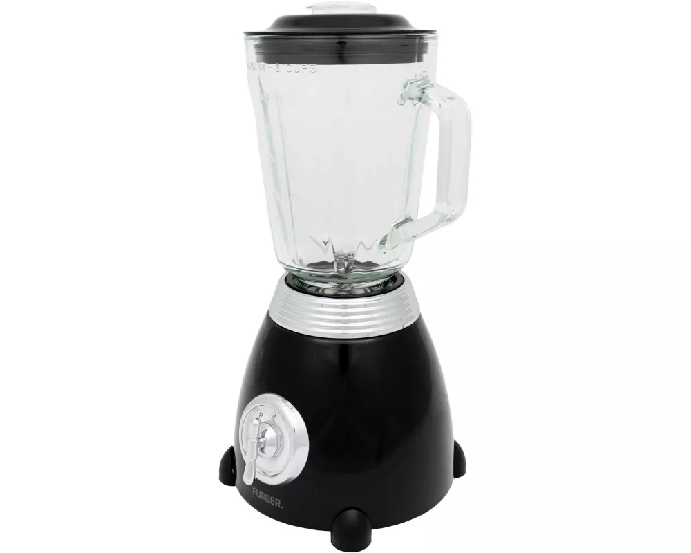FURBER Standmixer Brando Schwarz glanz