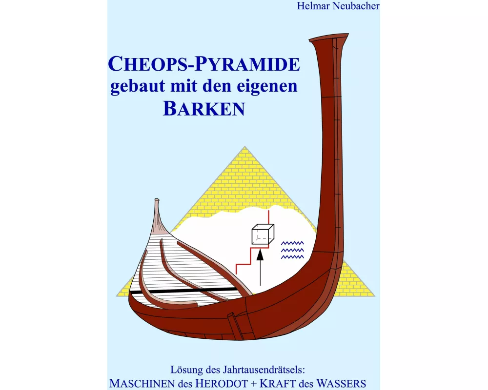 CHEOPS-PYRAMIDE gebaut mit den eigenen BARKEN