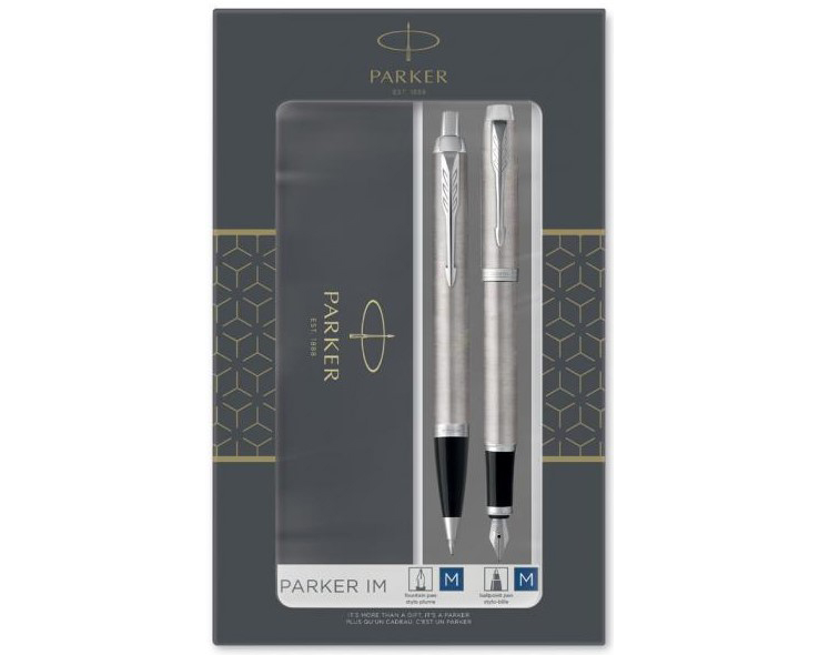 Parker DuoSet IM Brushed Metal C.C.