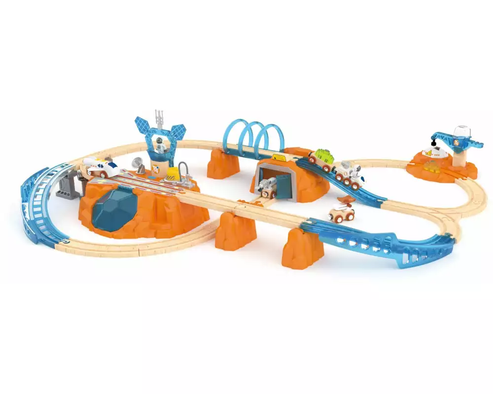 Hape Eisenbahn Mars Exploration Rail Set