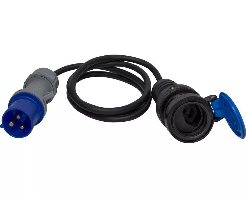 Brennenstuhl Adapterleitung 1.5 m CEE – T23, Schwarz