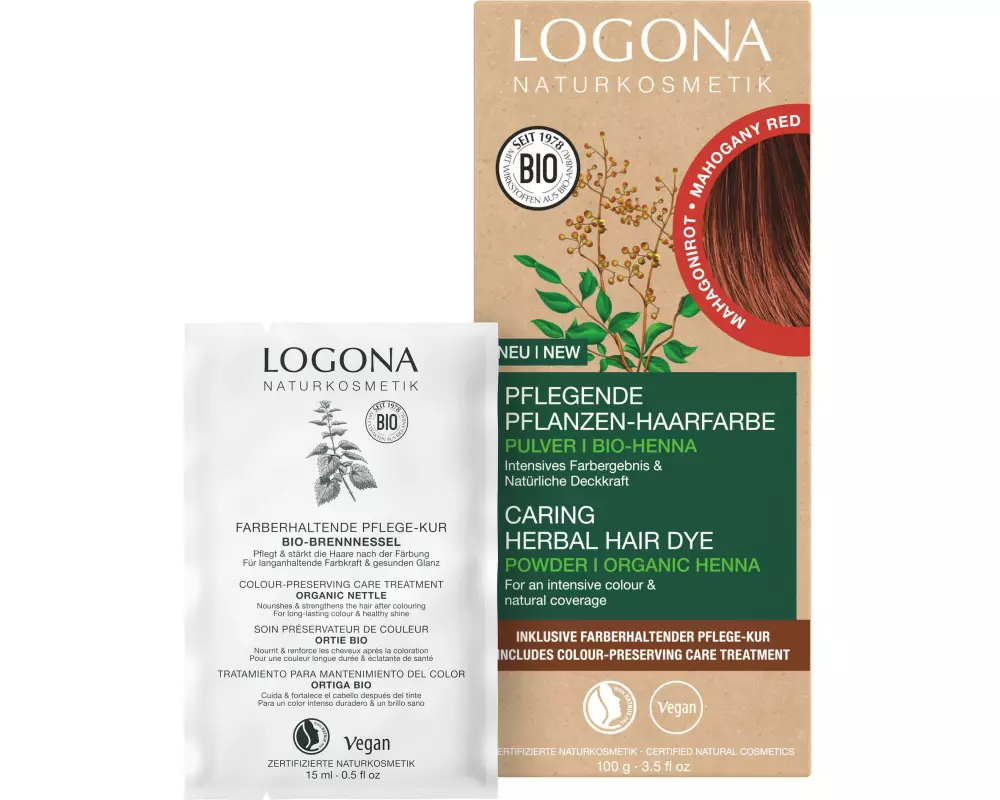 Logona Haarcoloration Mahagonirot