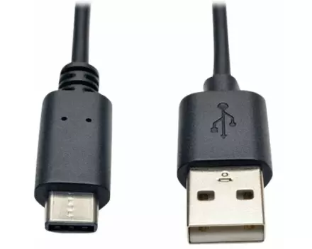 EATON TRIPPLITE USB-A to USB-C Cable, USB 2.0, M/M, 6ft. 1.83m
