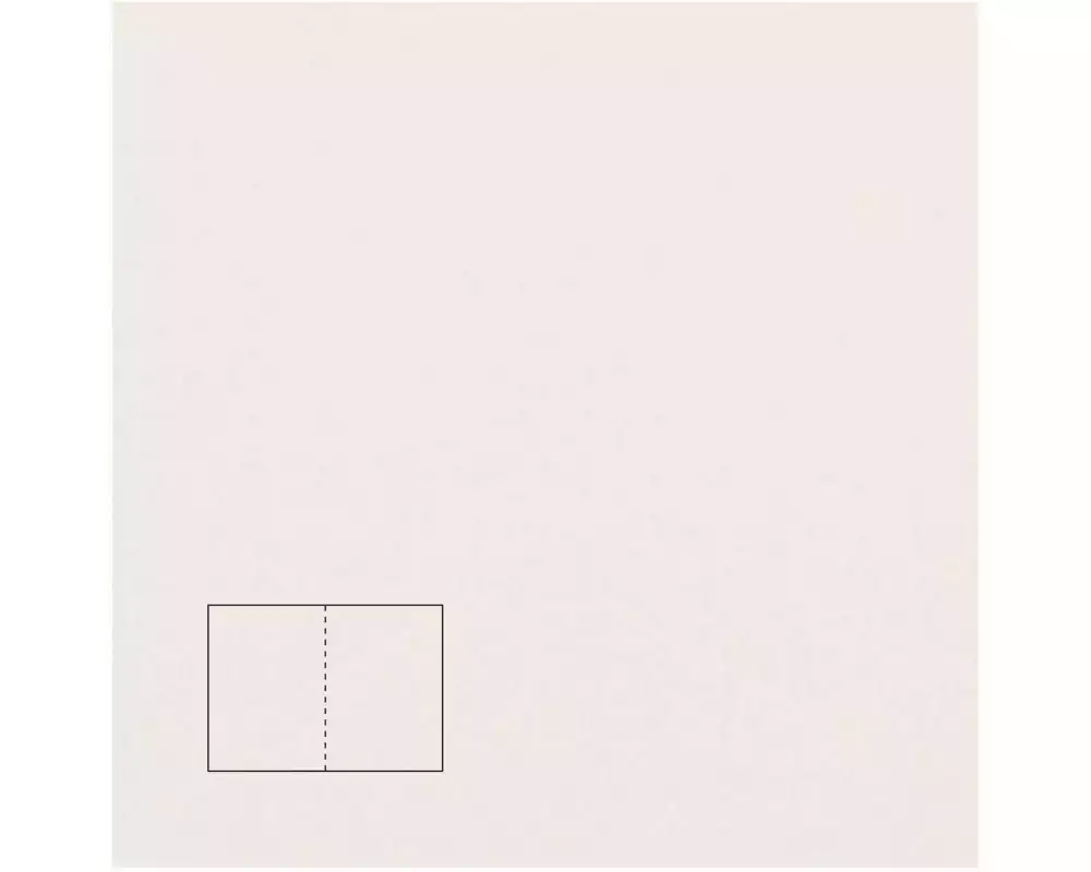 Rico Design Paper Poetry Essentials Klappkarte A6, Elfenbein