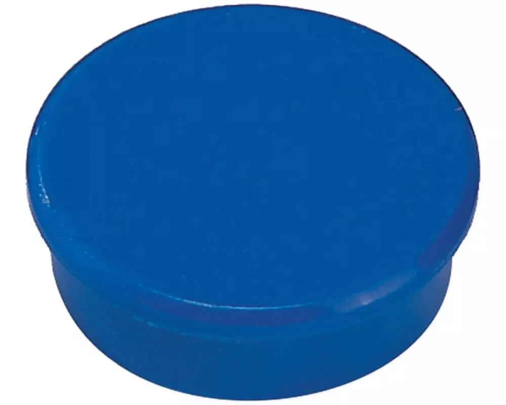 Berec Haftmagnet Ø 20 mm, 10 Stück, Blau