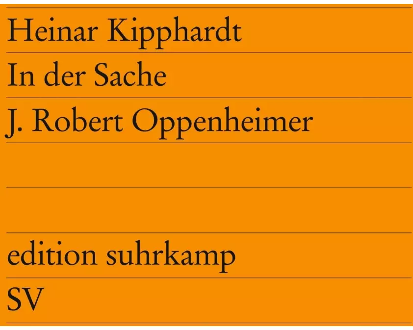 In der Sache J. Robert Oppenheimer