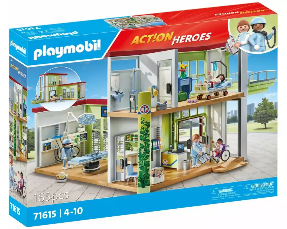 Playmobil Action Heroes Modernes Krankenhaus 71615