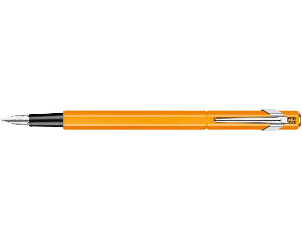 CARAN D'ACHE Füllfederhalter 849 F 841.030 orange fluo lackiert