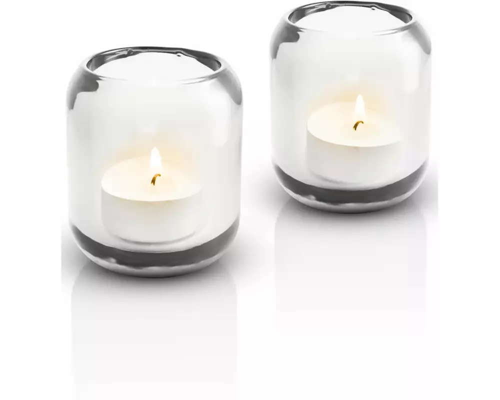 Eva Solo Teelichthalter Acorn 2 Stück, Clear