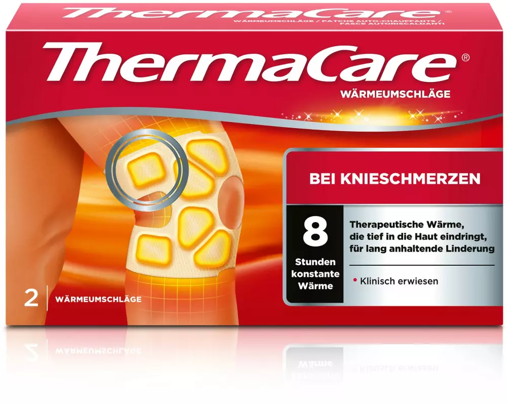 ThermaCare Knie Patch Beutel 2 Stück