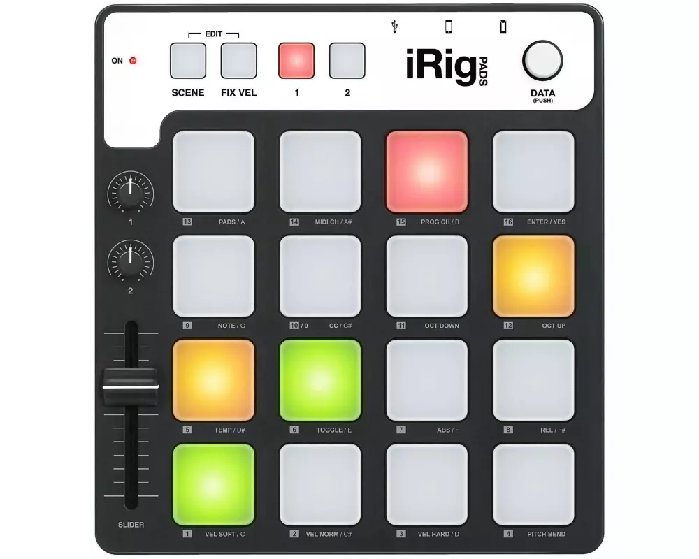 IK Multimedia Controller iRig Pads