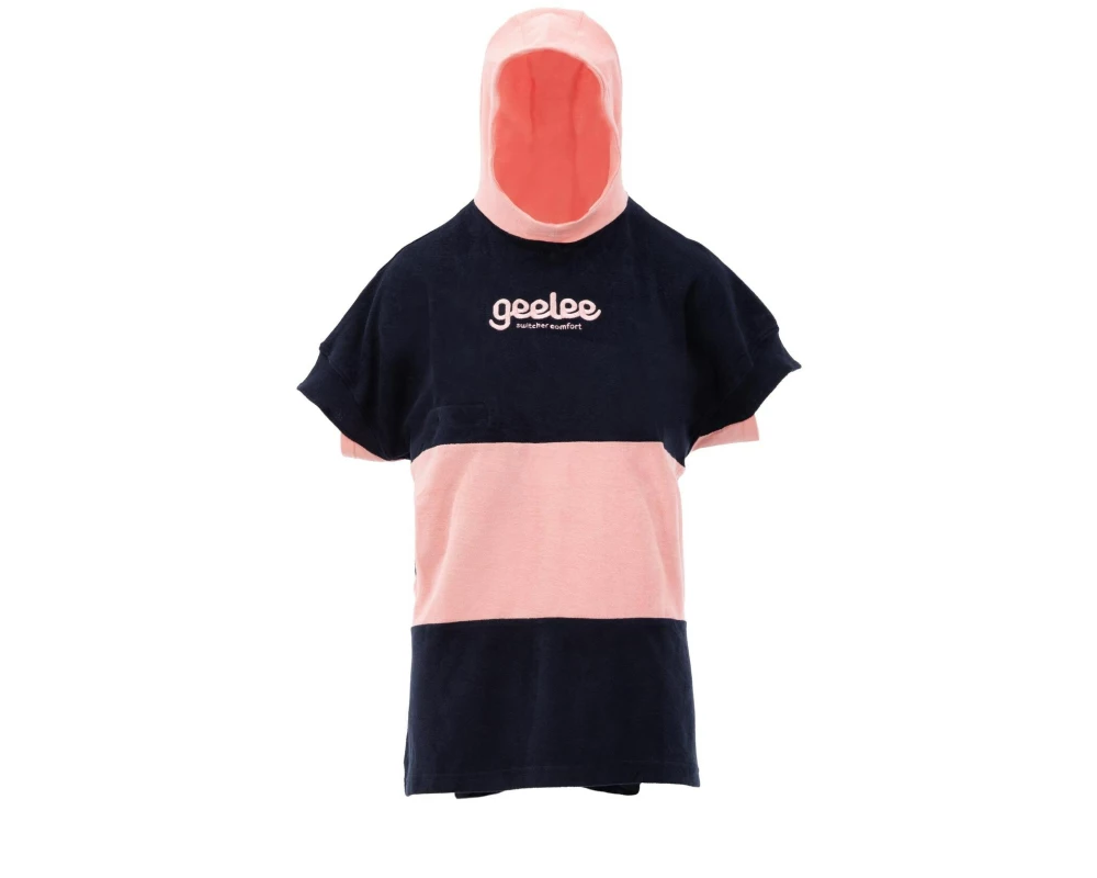 Switcher Badeponcho für Kids Geelee Beach Marine/Camellia