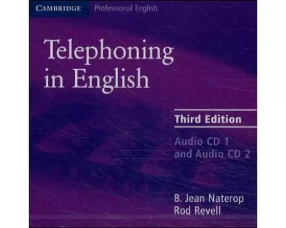 Telephoning in English Audio CD