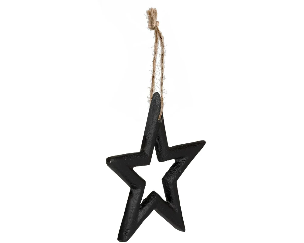 EGLO Weihnachtsschmuck Baliguian Stern, Schwarz