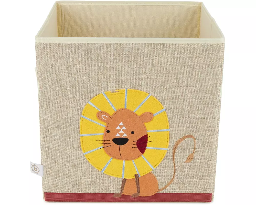 bieco Spielzeugbox Löwe 32 x 32 x 32 cm