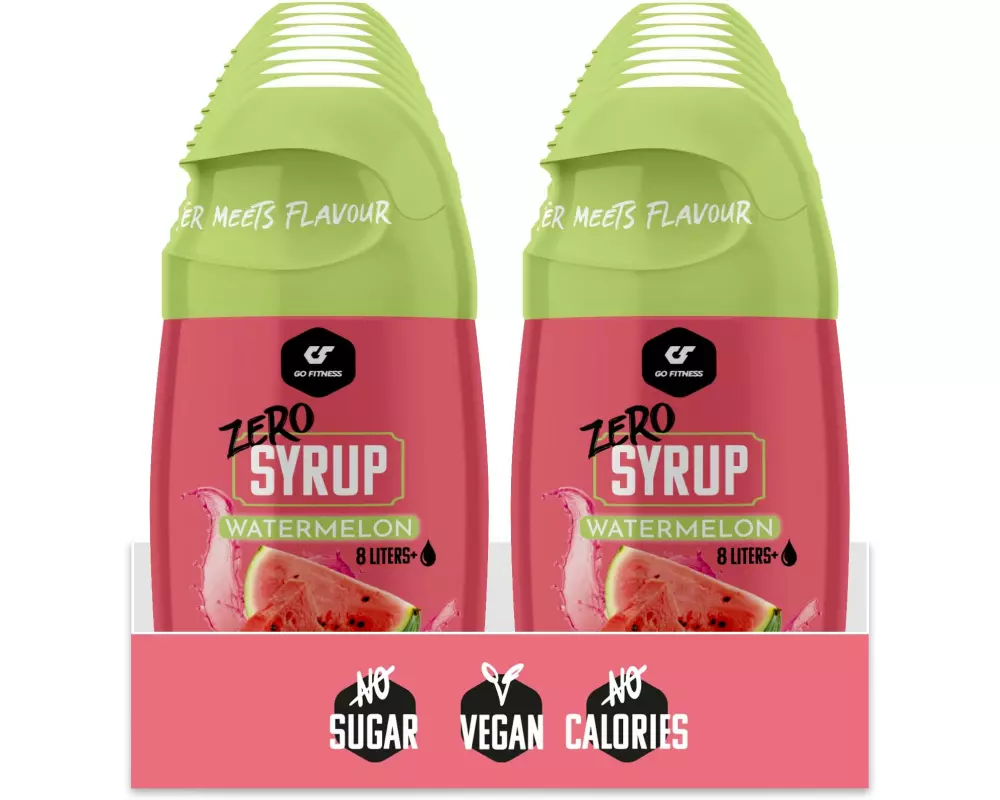 Go Fitness Zero Syrup – 16 x 65 ml Wassermelone 1040