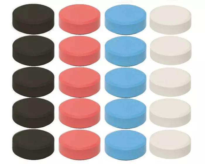 Maul Facetterand-Magnet MAULpro Recycling Ø 29 mm Mehrfarbig