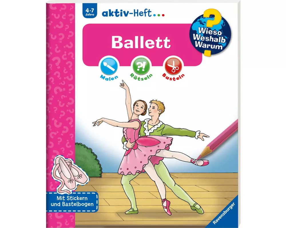 Ravensburger Kinder-Sachbuch WWW Aktiv-Heft Ballett