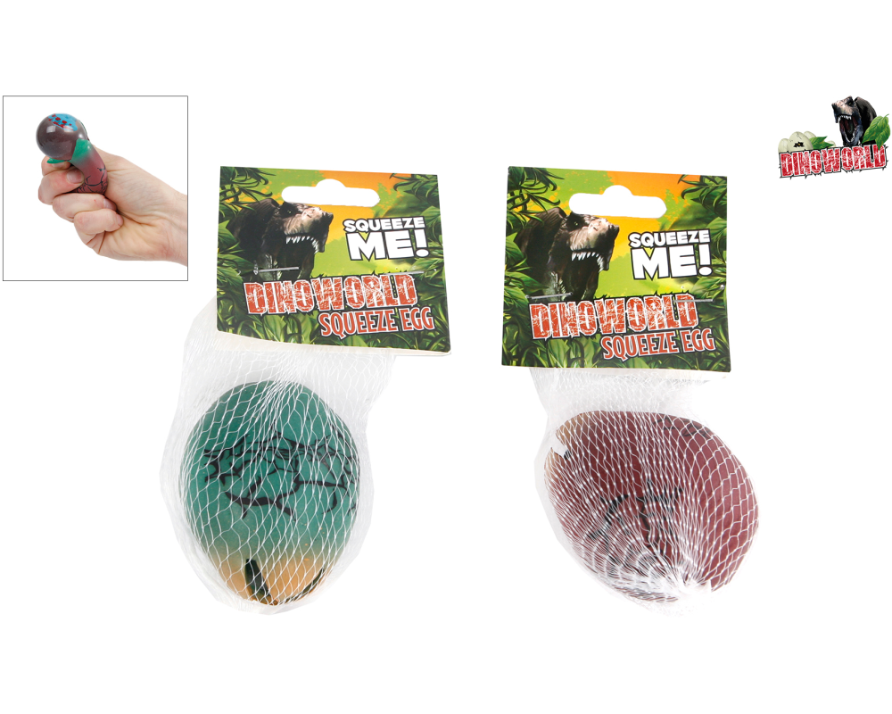 ROOST Dino Antistr.-Quetschei 621179 3 ass. 6cm