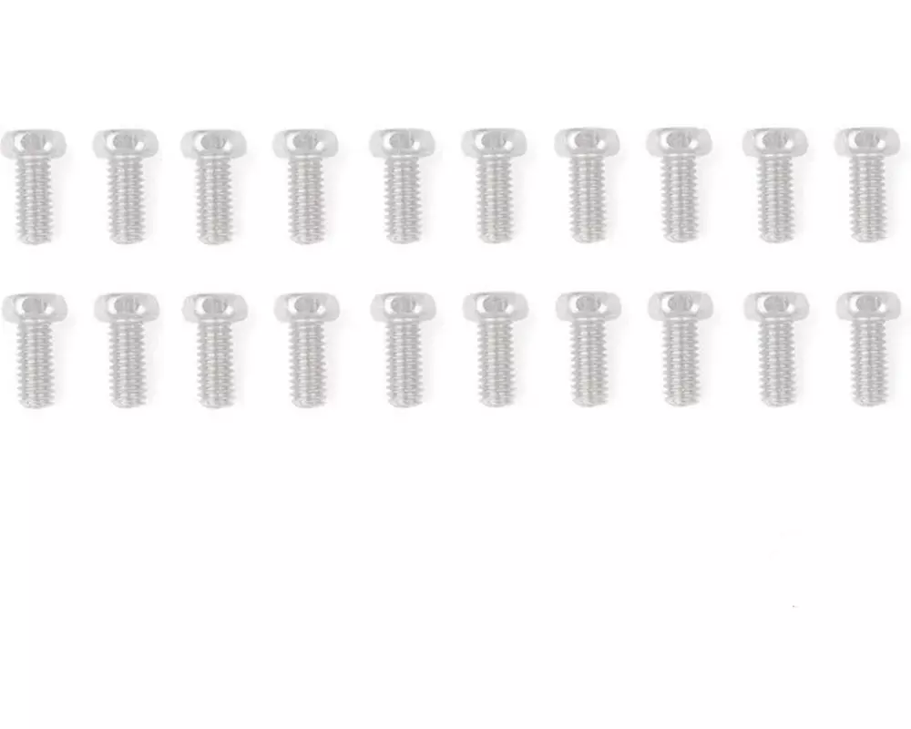RC4WD Scale Hex Head Bolts M2.5 x 6 mm Silber