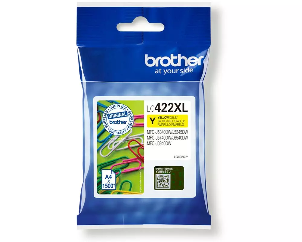 Brother Tinte LC-422XLY Yellow