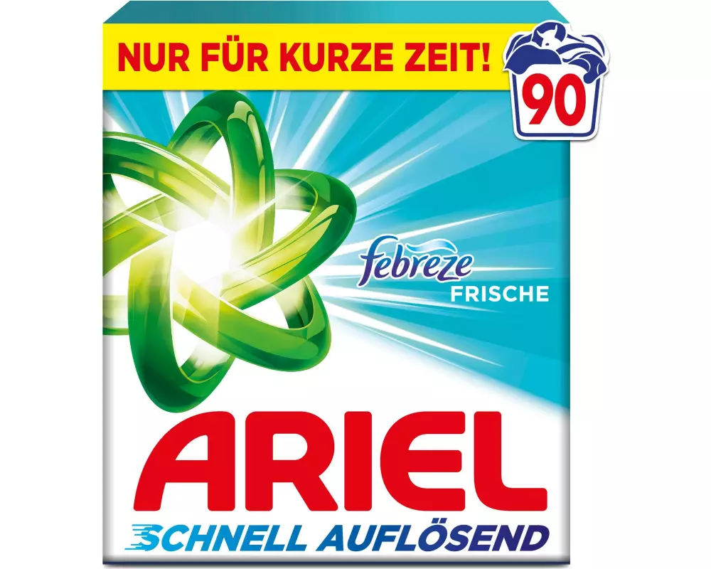 Ariel Pulverwaschmittel Febreze 4.95 kg