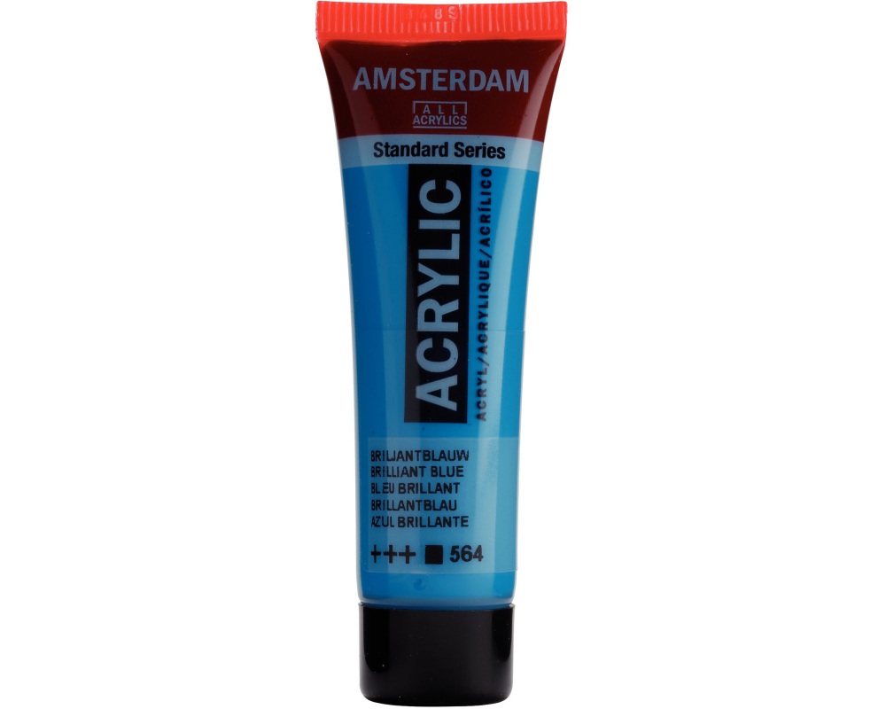 AMSTERDAM Acrylfarbe 20ml 17045640 Brillantblau 564
