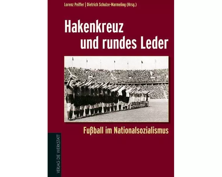 Hakenkreuz und rundes Leder