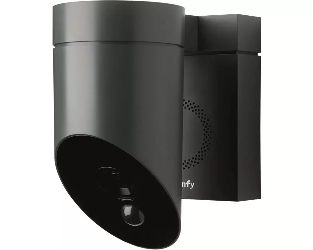 SOMFY Netzwerkkamera für aussen, Anthrazit