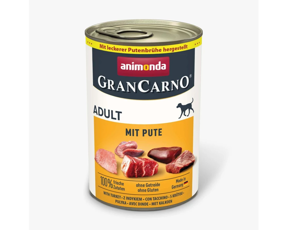 animonda GranCarno Adult mit Pute, 400 g