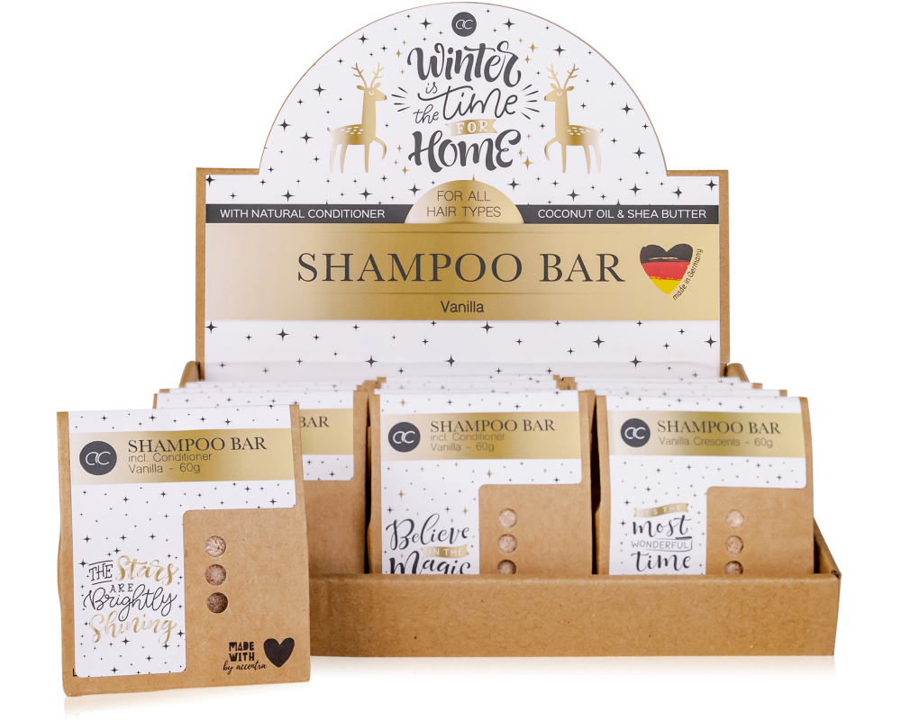 ROOST Festes Shampoo Winter Magic 5652743 Duft Parfümöl Vanille 60g