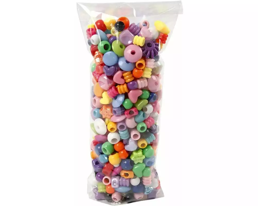 Creativ Company Klarsichttüte 6.5 cm x 16 cm, mit Boden, 200 Stück