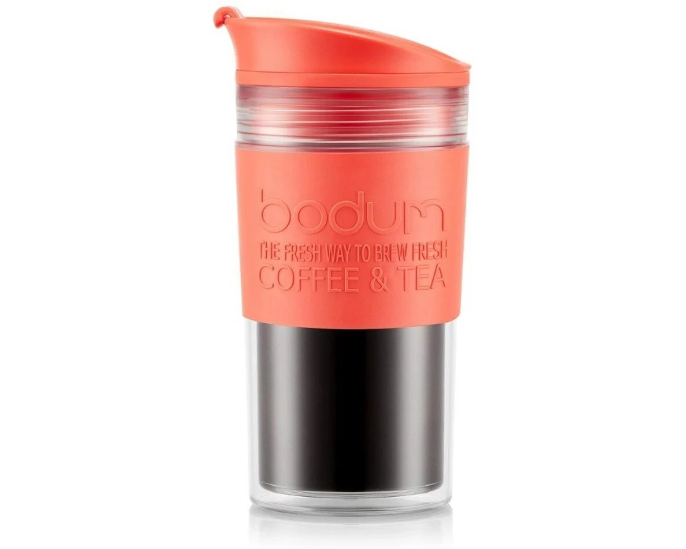 Bodum Travel Mug 0.35 l, Bright Coral