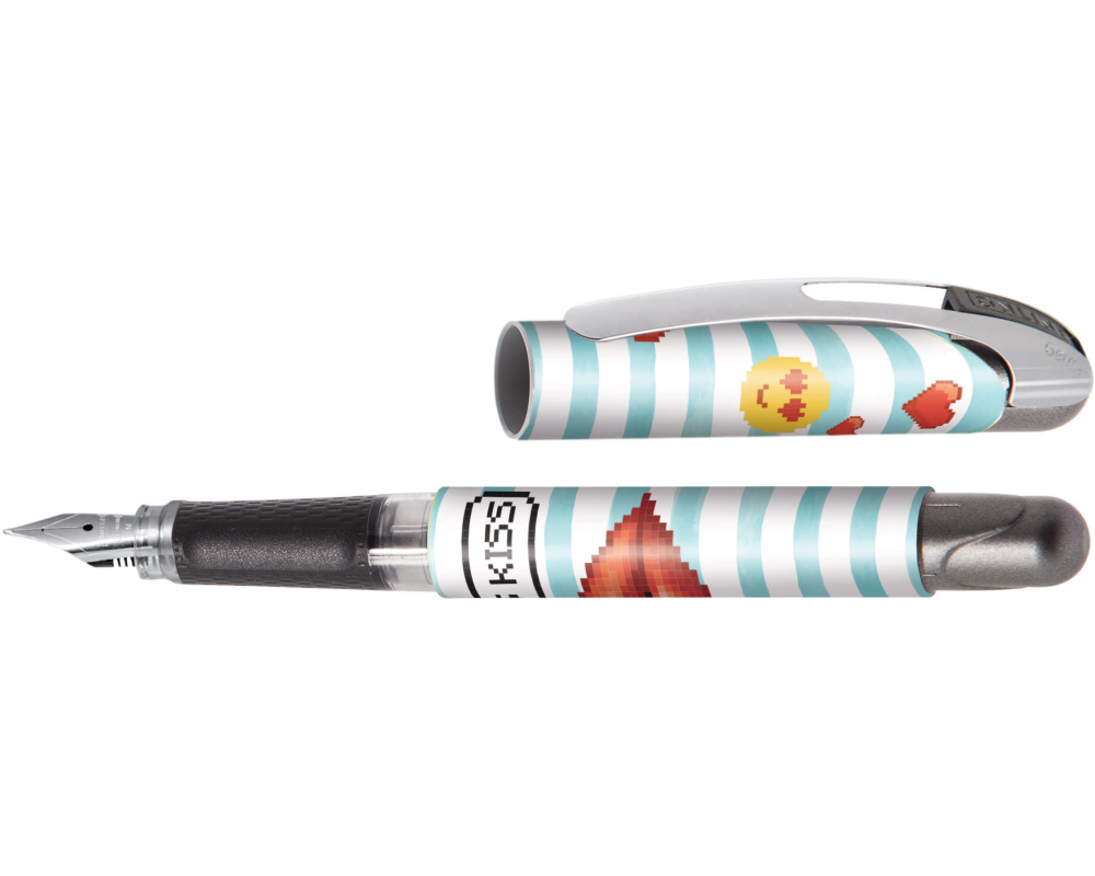 ONLINE Füllhalter College II 0.5mm 12466/3D Kiss Kiss blau