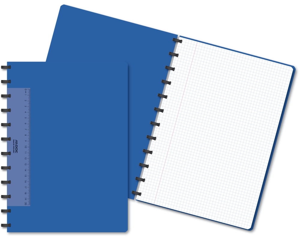 ADOC Notizheft A4 6099.741 kariert blau