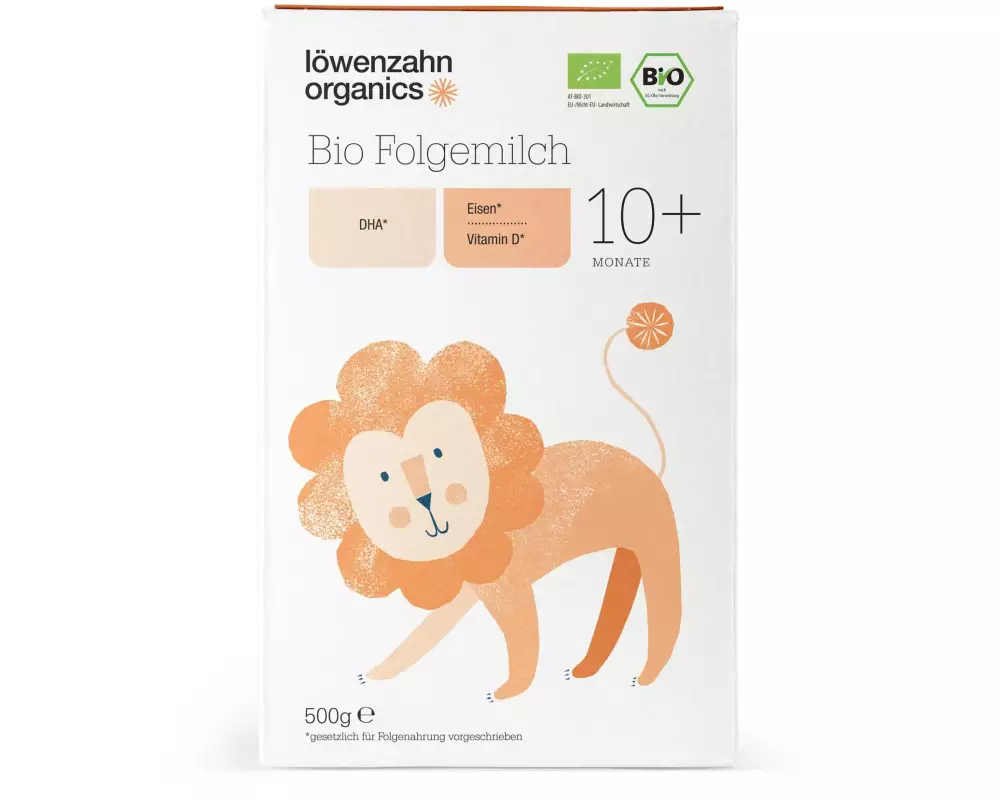 löwenzahn organics Folgemilch Bio 500 g